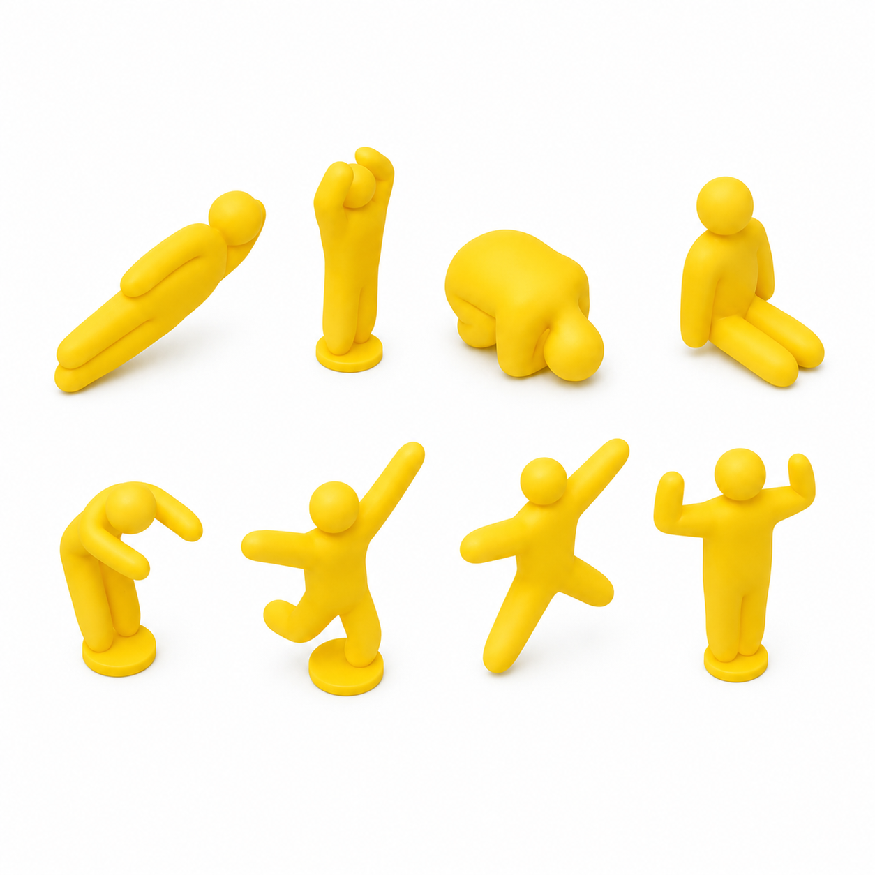 3D printed gaming character figurine from the Meccha Chameleon pose set