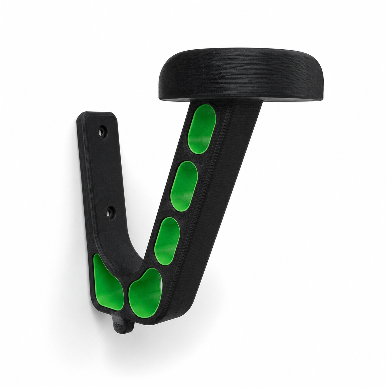 Motorcycle Helmet Holder Wall Mount with Jacket Hook