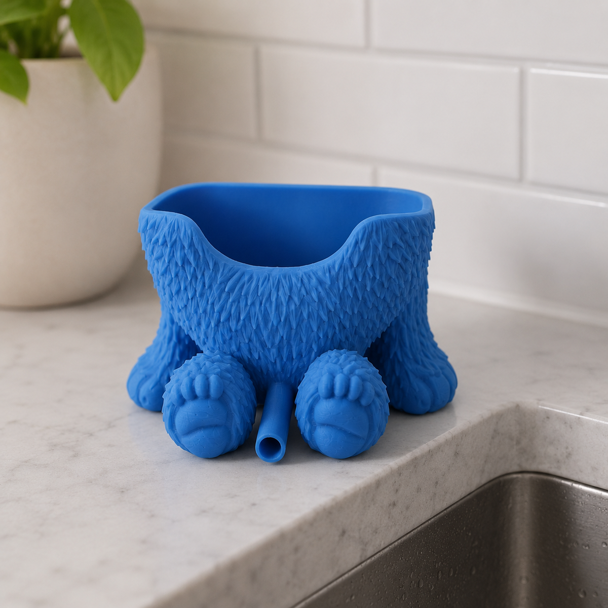 Bigfoot Sponge Holder | 3D Printed Kitchen Sink Organizer