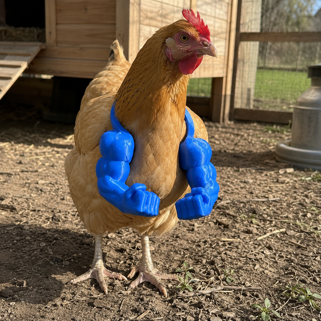 NAMVEXO funny pet muscle arms costume photo