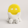 Novelty Bigfoot kitchen sink organizer for smiley scrub sponge storage