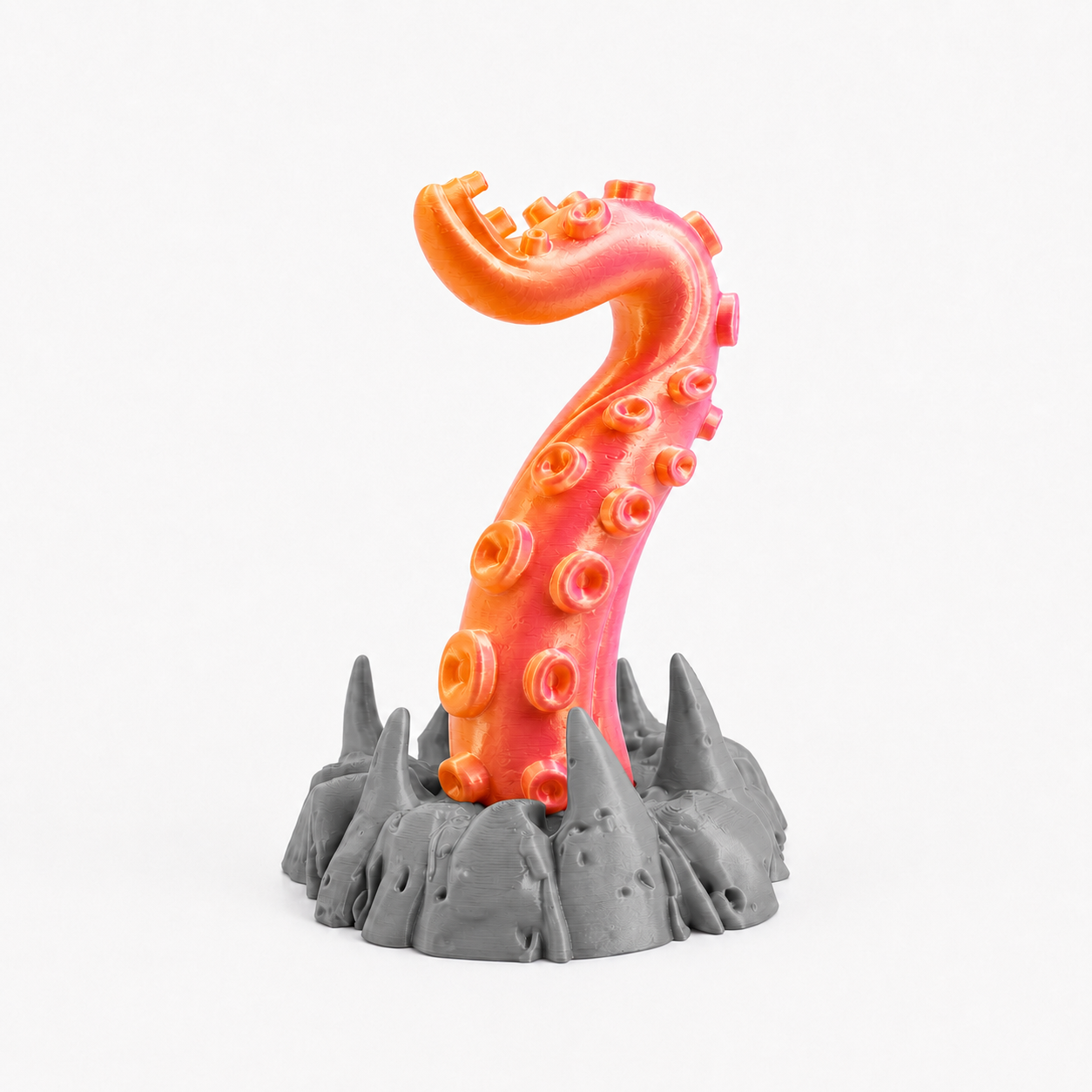 Gilded Rose tentacle headphone stand on stylish desk with headphones