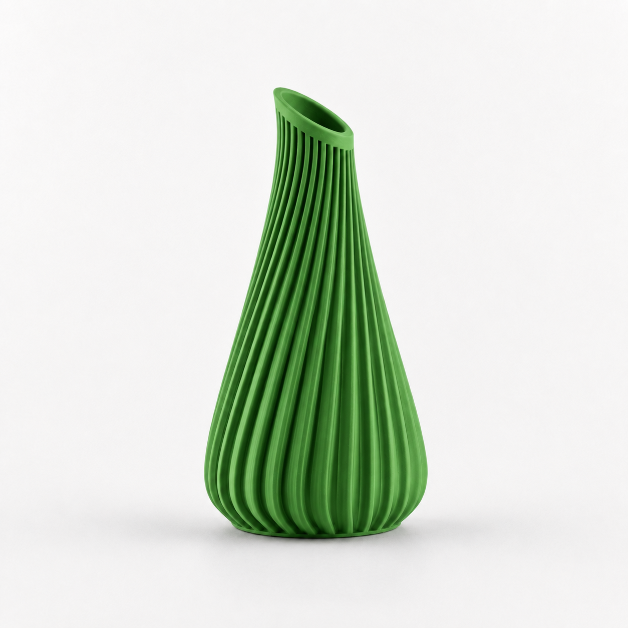 NAMVEXO Lagos ribbed vase for modern living room and bedroom decor
