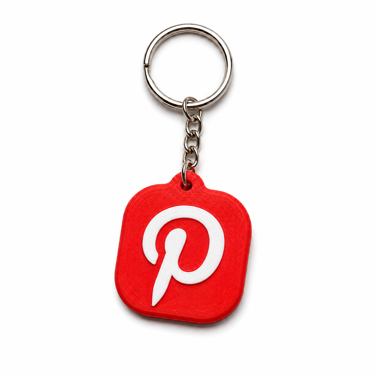 Pinterest design NFC keychain for sharing a profile, board, or pin