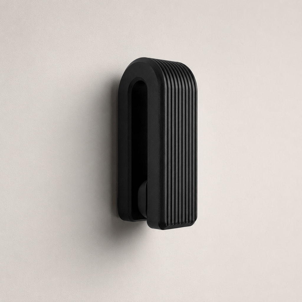 NAMVEXO auto locking gravity towel hook ribbed wall mounted hanger color options
