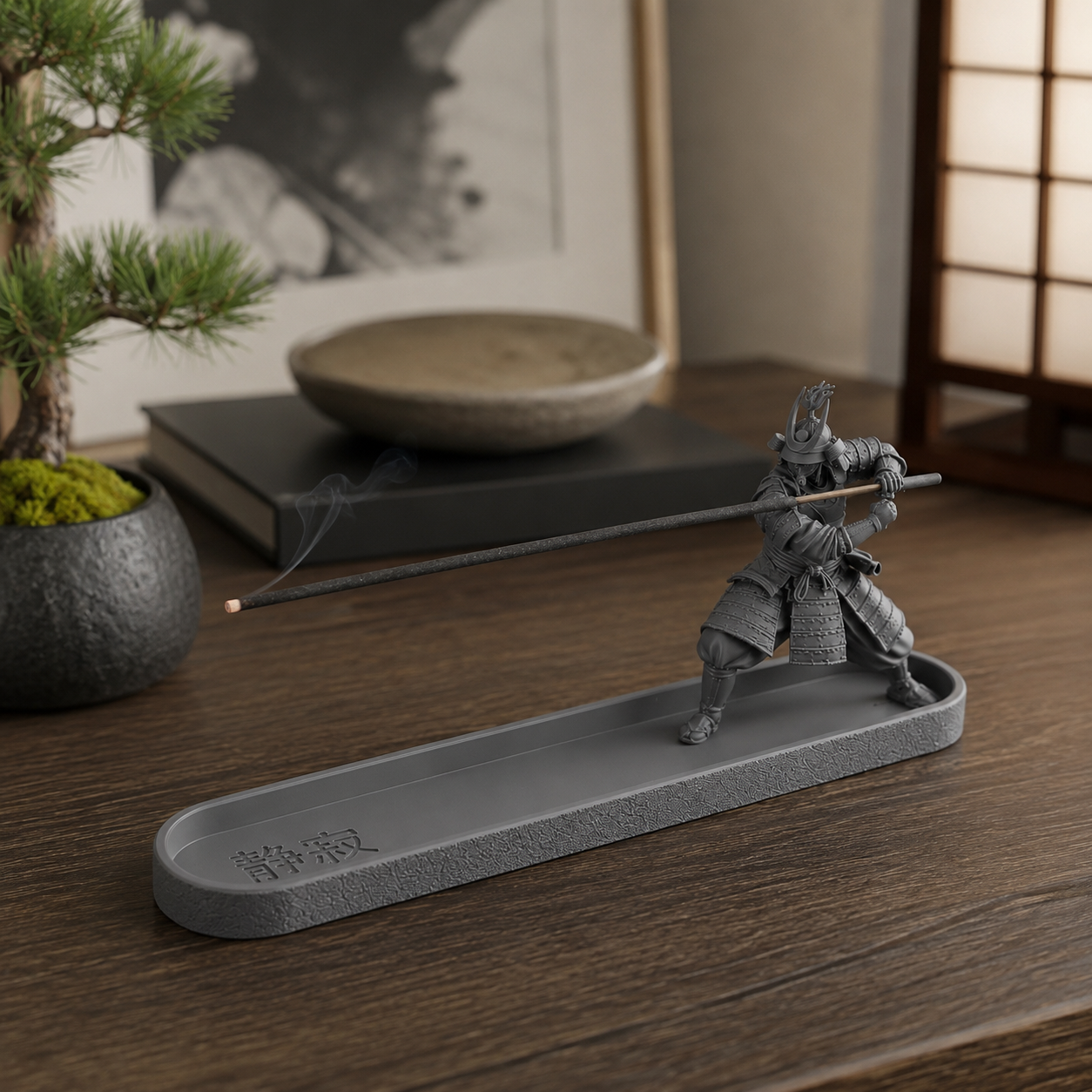 3D printed incense holder and ash tray for modern relaxation and home decor