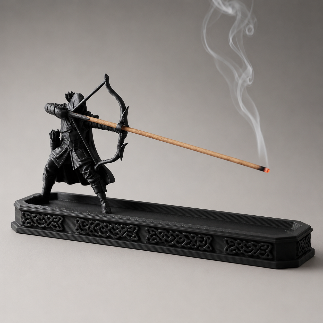 NAMVEXO sculptural 3D printed incense holder for sticks and falling ash