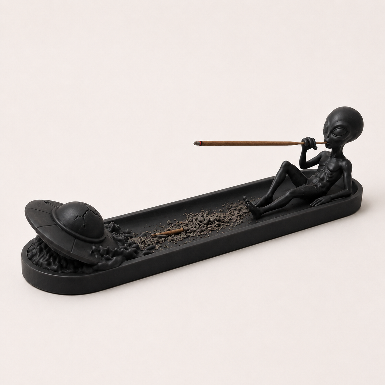 3D printed incense holder and ash catcher for yoga, meditation, and home decor