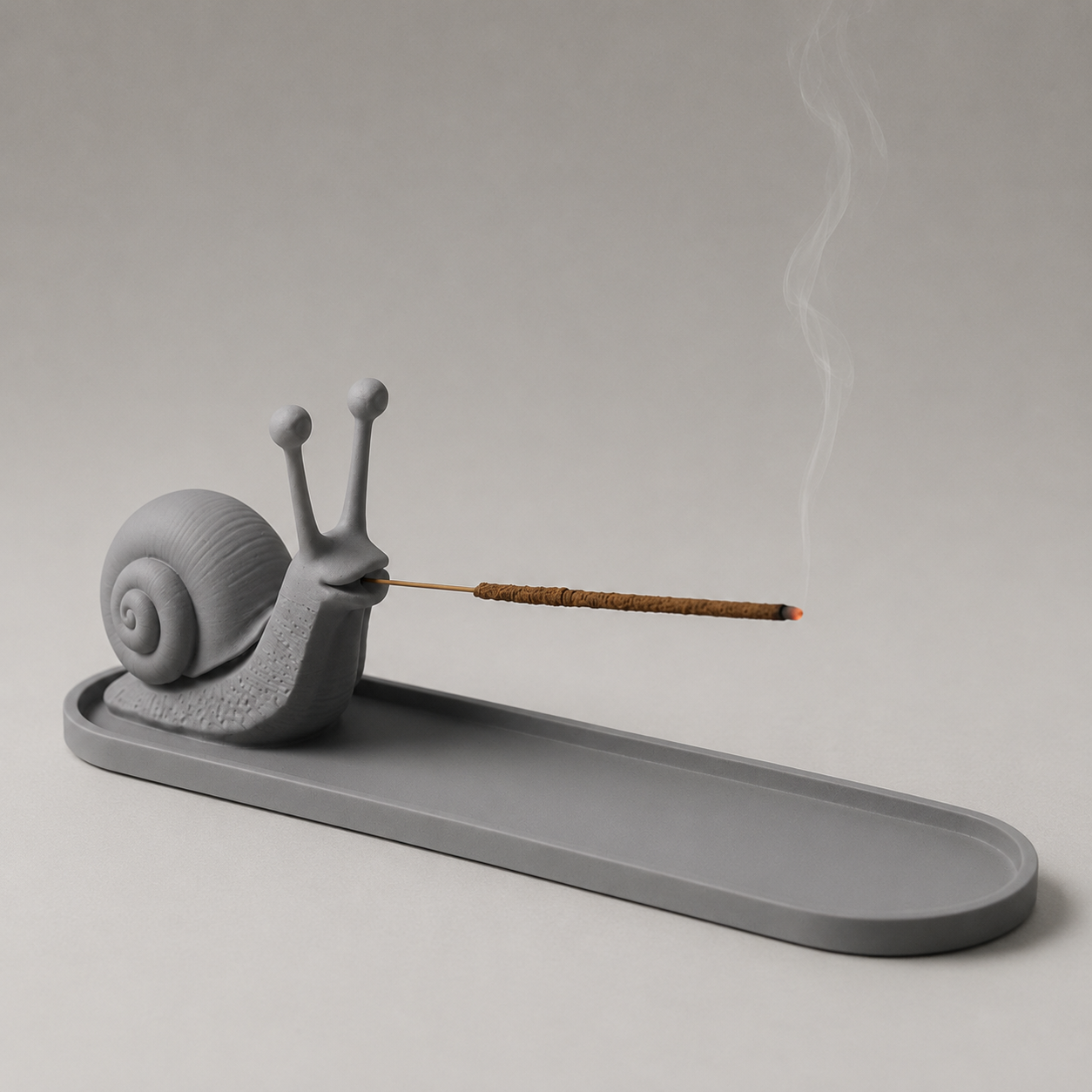 3D printed incense holder and ash catcher for modern home fragrance displays