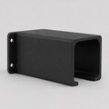 Universal power tool holder showing the open front support design